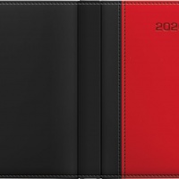 pionowe proste czarny czerwony