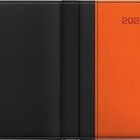 pionowe proste czarny pomaranczowy