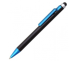 Długopis z rysikiem Amarillo, zielony / czarny