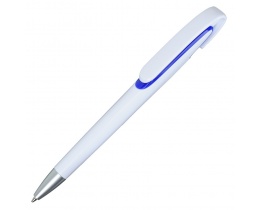 Długopis Advert, jasnozielony / biały