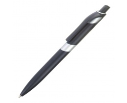 Długopis Marbella, pomarańczowy / czarny